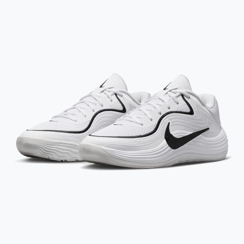 Încălțăminte de baschet pentru bărbați Nike Precision 8 Low white/black/black 3