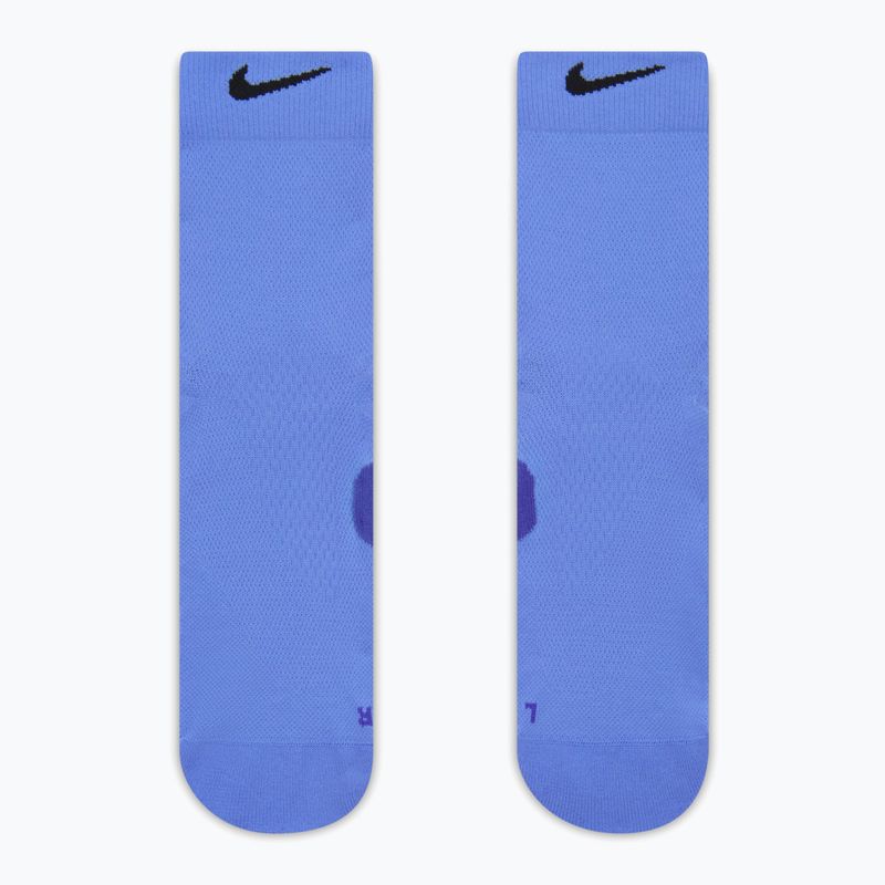 Șosete Nike Running Midweight Micro Crew royal pulse/lapis/black 2
