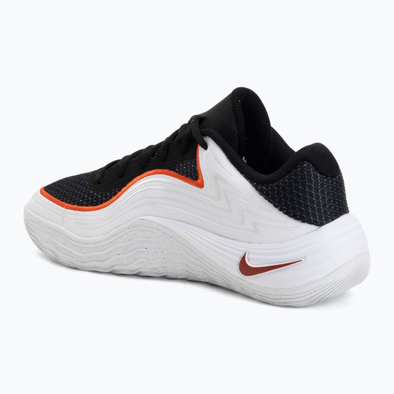 Încălțăminte de baschet pentru bărbați Nike Precision 8 Low black/white/picante red 3