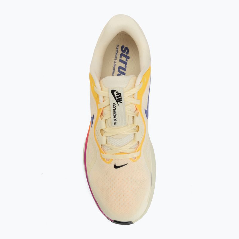 Încălțăminte de alergare pentru bărbați Nike Structure 26 alabaster/hyper violet/indigo burst 5