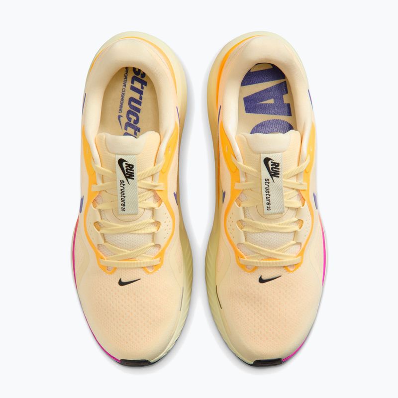 Încălțăminte de alergare pentru bărbați Nike Structure 26 alabaster/hyper violet/indigo burst 5