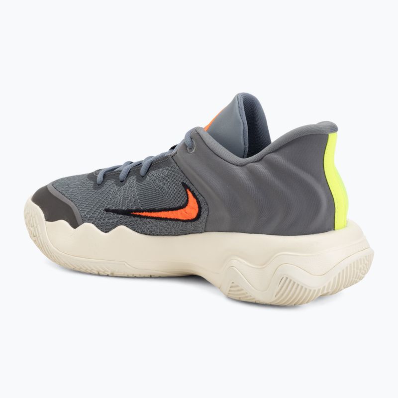 Încălțăminte de baschet pentru bărbați Nike Giannis Immortality 4 cool grey/volt/total crimson 3