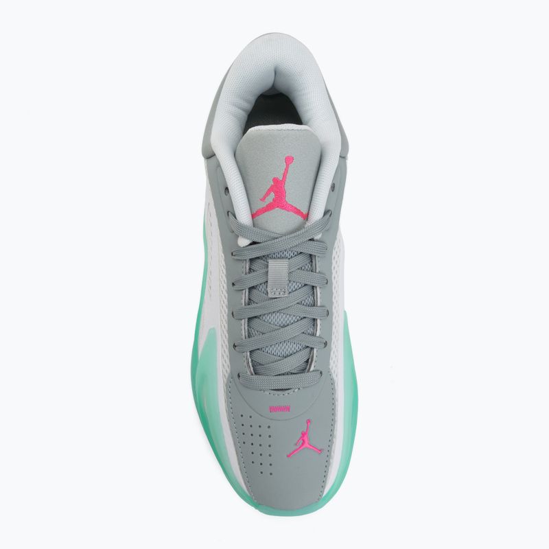 Încălțăminte de baschet pentru femei Jordan Heir Series 2 white/metallic silver/light pumice 5