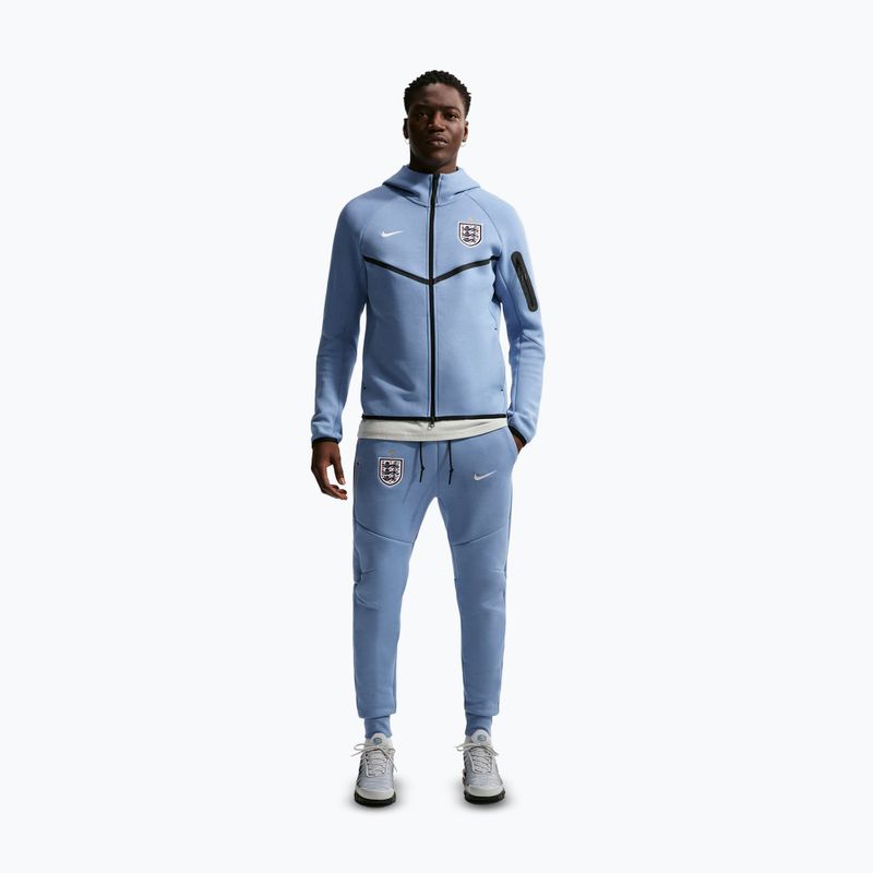 Pantaloni de fotbal pentru bărbați Nike England Tech Fleece Soccer Joggers work blue/white 2