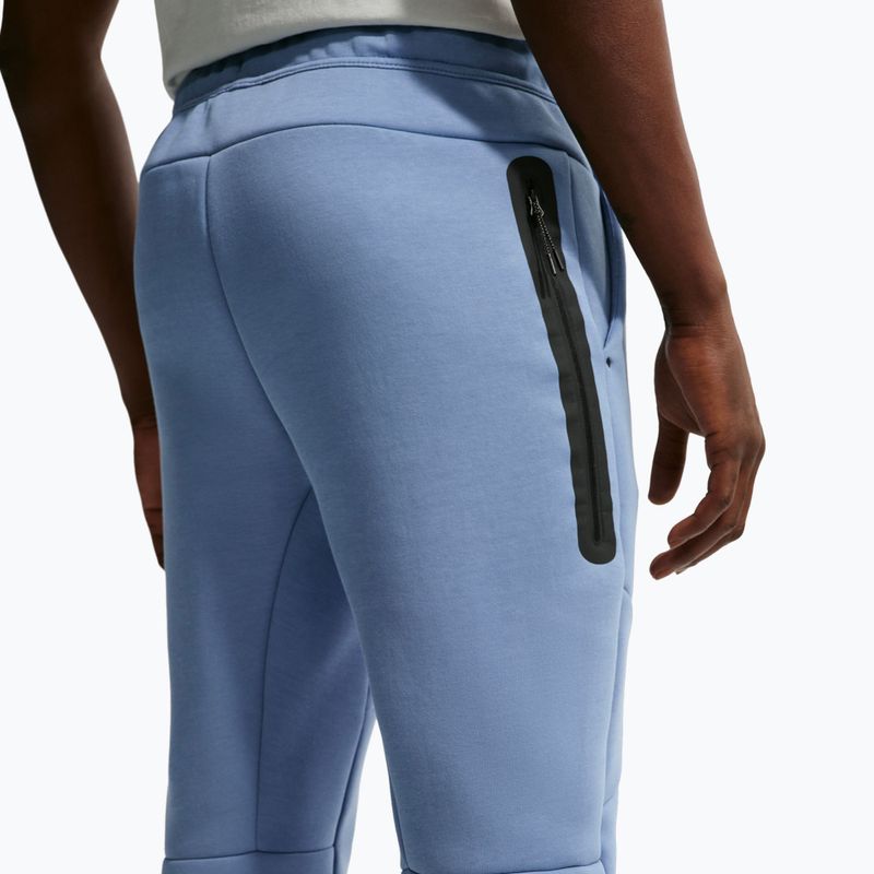 Pantaloni de fotbal pentru bărbați Nike England Tech Fleece Soccer Joggers work blue/white 5