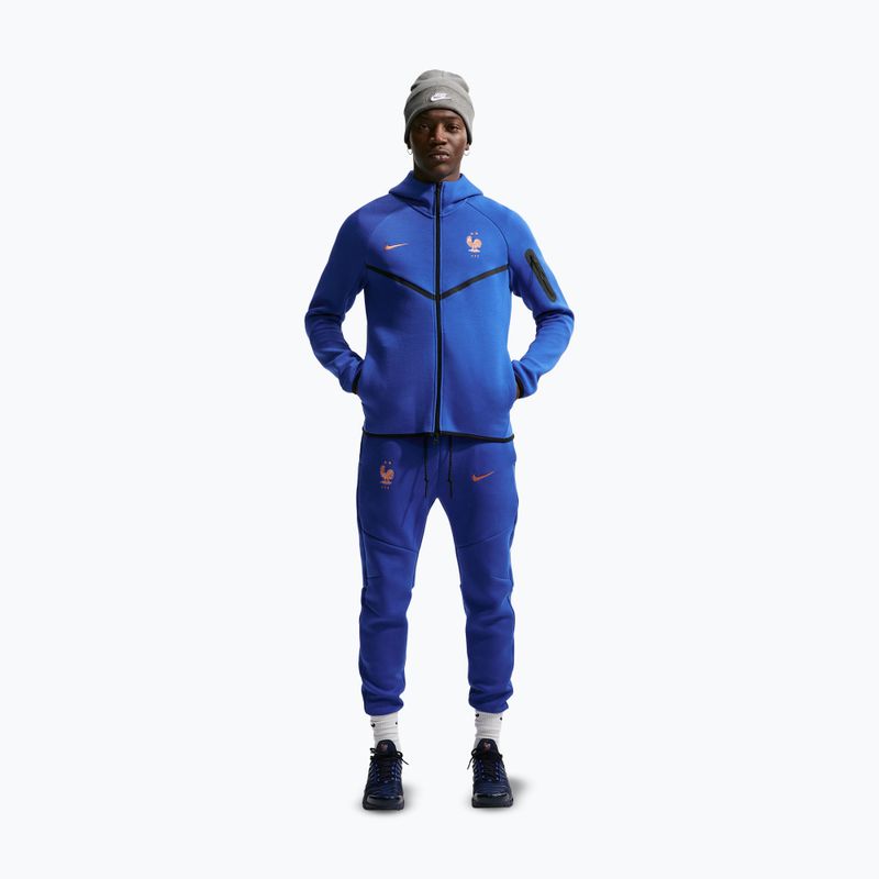 Bluză pentru bărbați Nike FFF Tech Fleece Windrunner Full Zip game royal/metallic copper 2