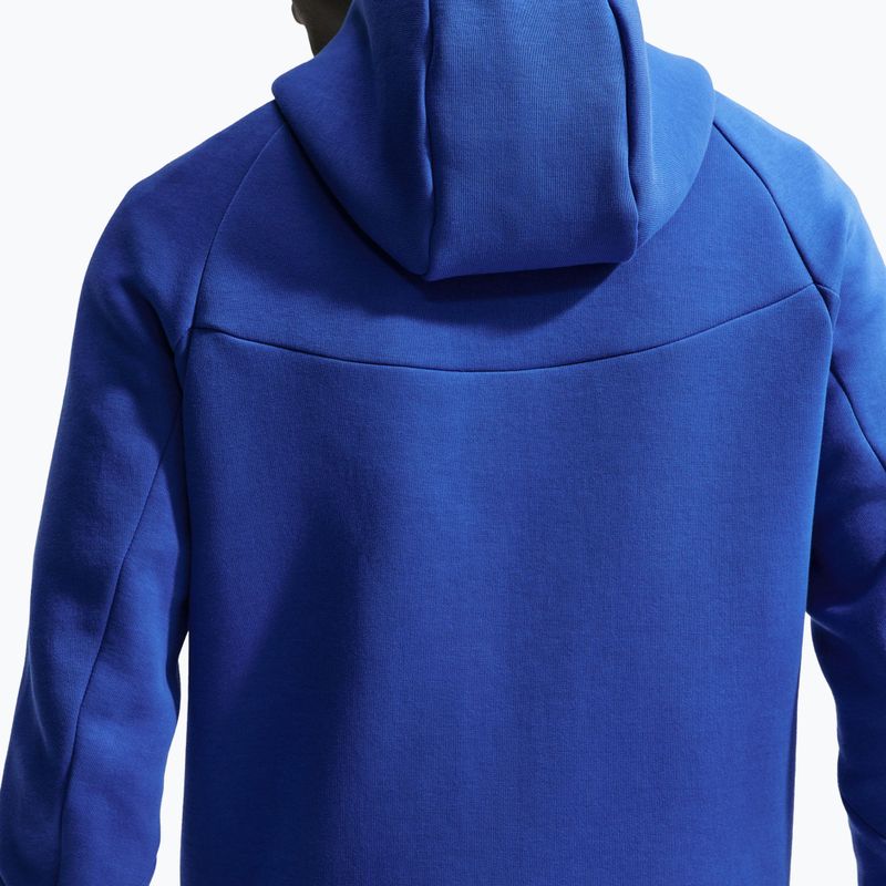 Bluză pentru bărbați Nike FFF Tech Fleece Windrunner Full Zip game royal/metallic copper 6