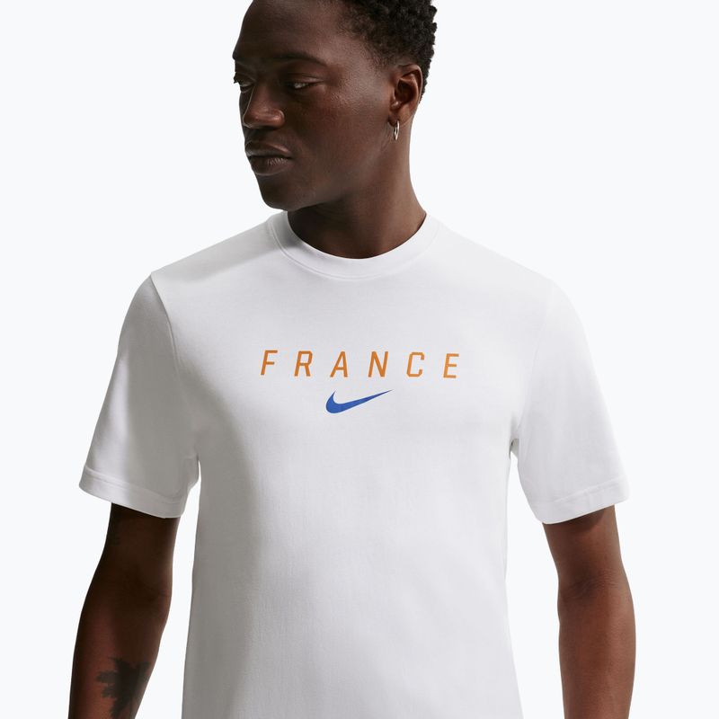Tricou de fotbal pentru bărbați Nike FFF Primary white/game royal 4