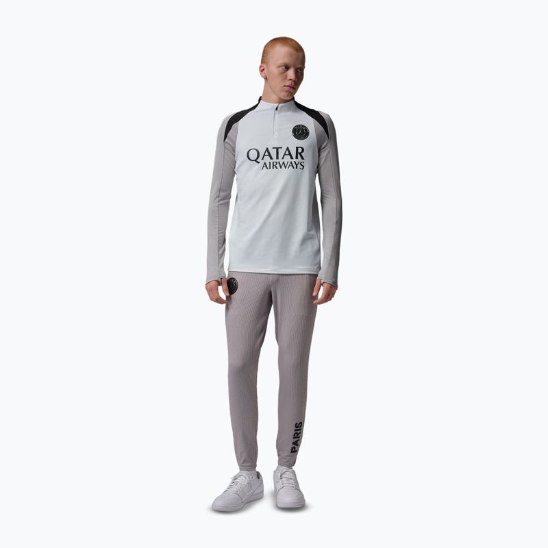 Longsleeve de fotbal pentru bărbați Nike Paris Saint-Germain Strike Drill Top SE white/atmosphere grey/black/black 2
