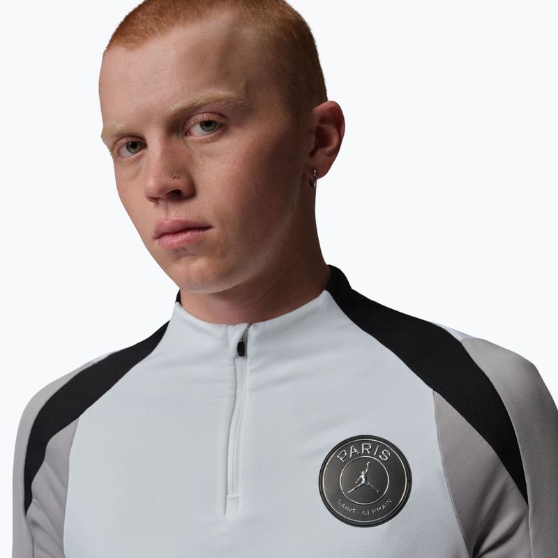 Longsleeve de fotbal pentru bărbați Nike Paris Saint-Germain Strike Drill Top SE white/atmosphere grey/black/black 4