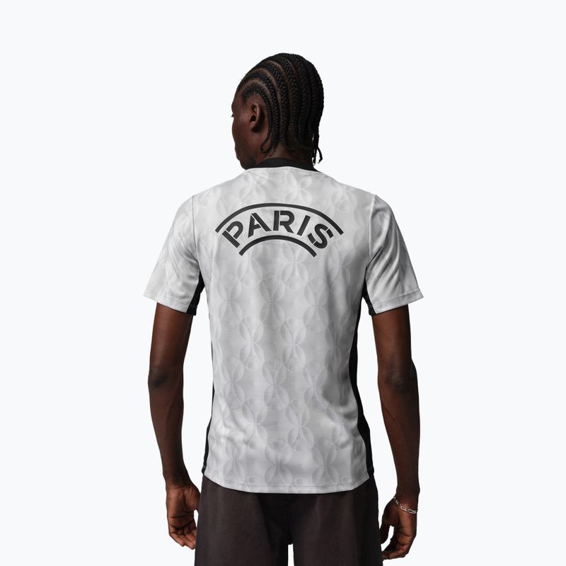Tricou de fotbal pentru bărbați Nike Paris Saint-Germain Academy Pro SE medium grey/black/black 3