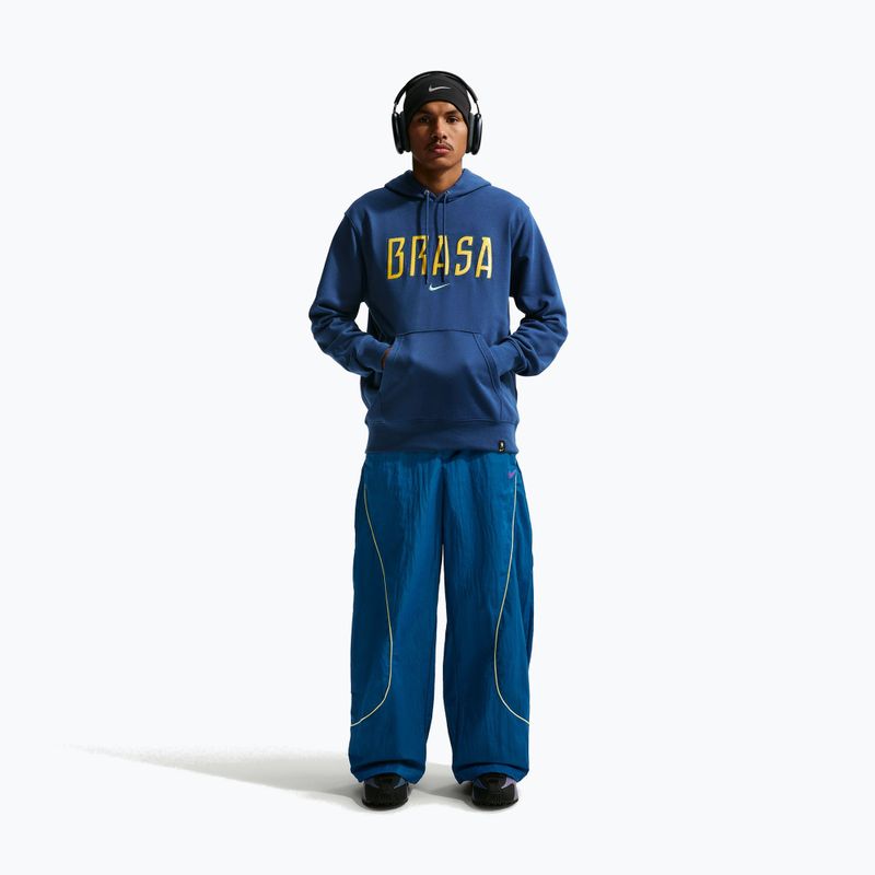Bluză pentru bărbați Nike Brazil Club coastal blue/light mint 2