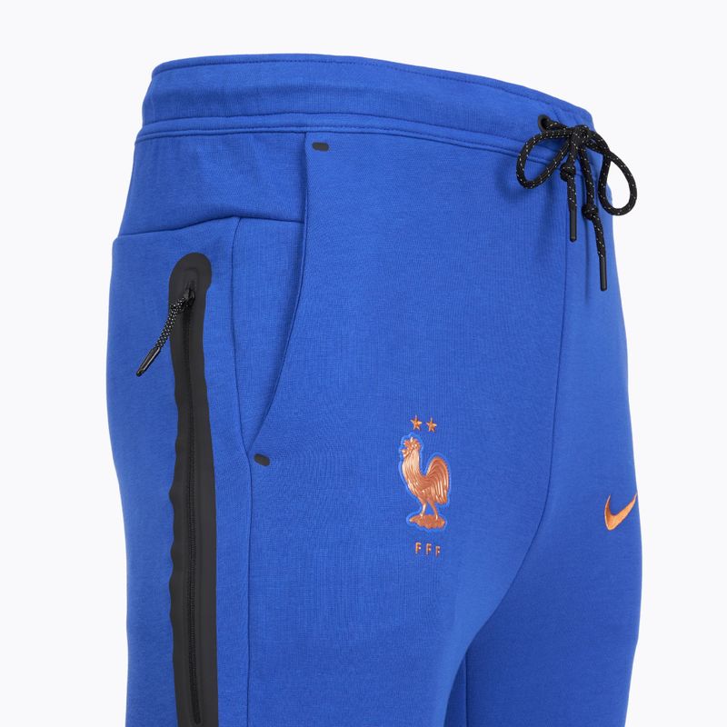Pantaloni de fotbal pentru bărbați Nike FFF Tech Fleece Joggers game royal/metallic copper 8