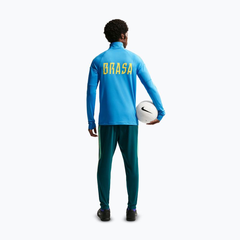 Pantaloni de fotbal pentru bărbați Nike Brazil Academy Pro Dri-Fit geode teal/light mint/midwest gold 3