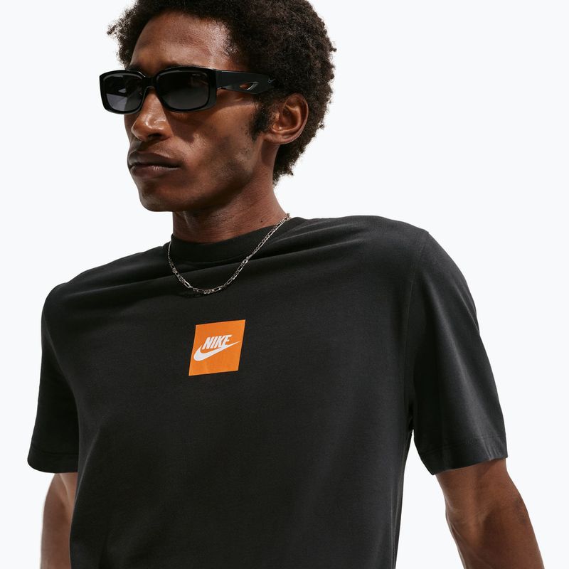Tricou pentru bărbați Nike Sportswear black/white 4
