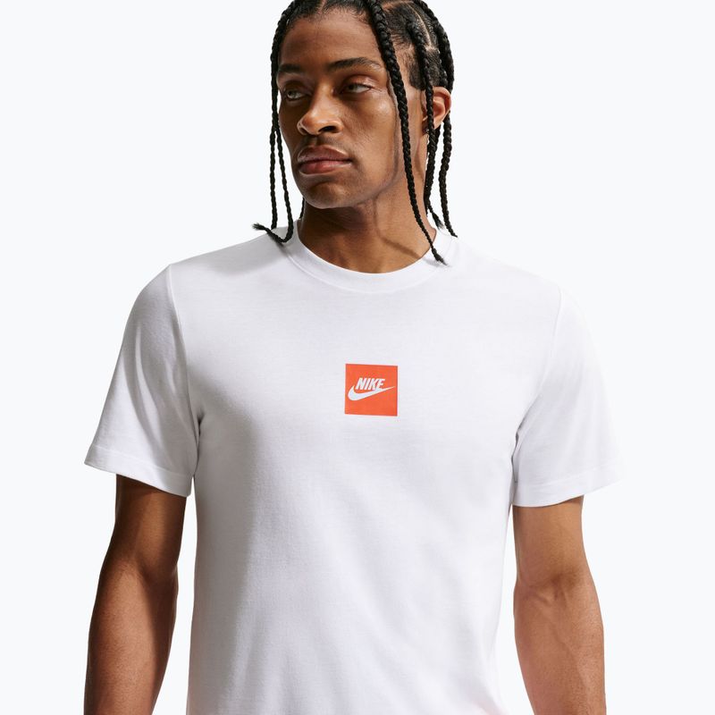 Tricou pentru bărbați Nike Sportswear white/black 3