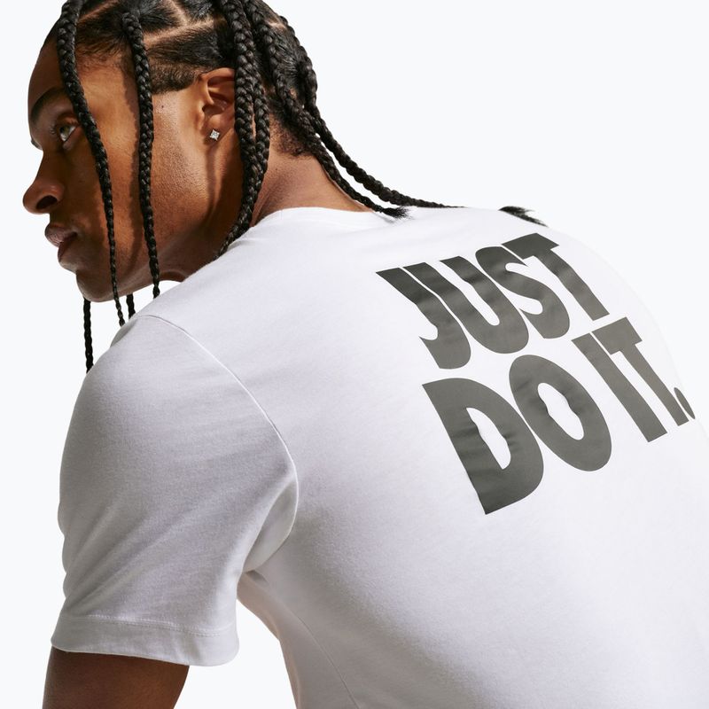 Tricou pentru bărbați Nike Sportswear white/black 4