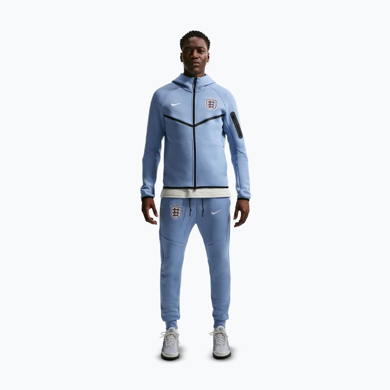 Bluză pentru bărbați Nike England Tech Fleece Windrunner Full Zip work blue/white 2