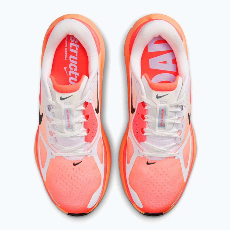 Încălțăminte de alergare pentru femei Nike Structure Plus white/hot lava/orange pulse/black 6