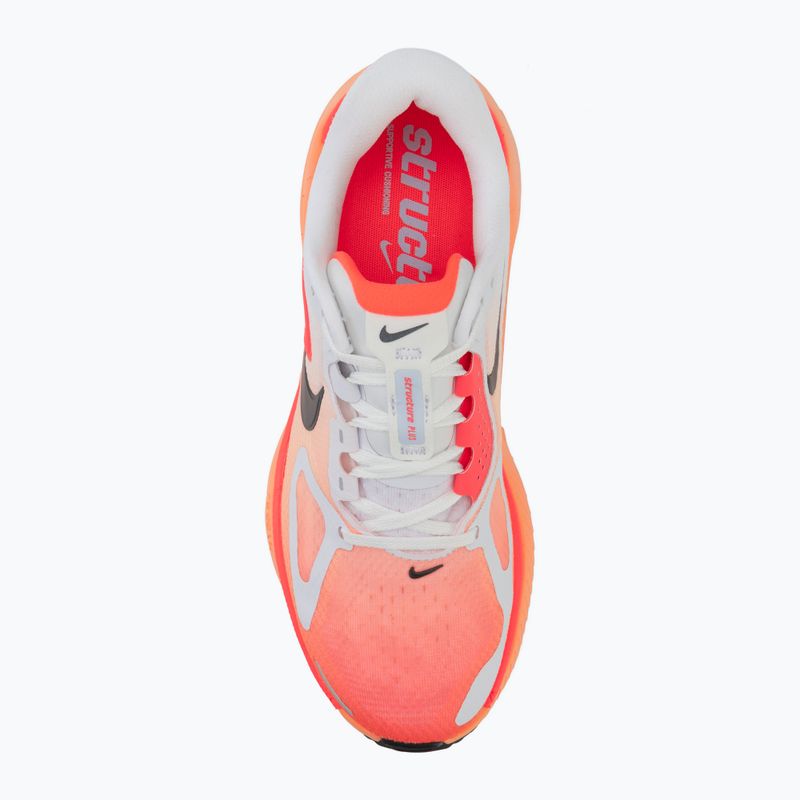 Încălțăminte de alergare pentru femei Nike Structure Plus white/hot lava/orange pulse/black 5
