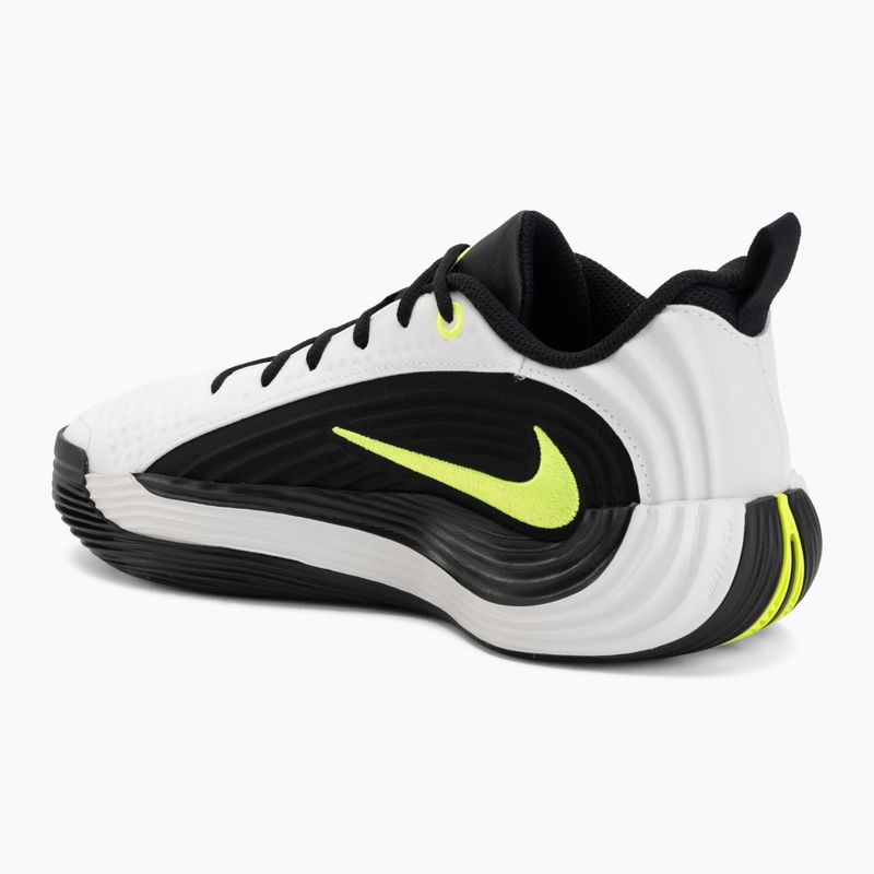 Încălțăminte de baschet pentru bărbați Nike Giannis Immortality 5 white/black/volt 3