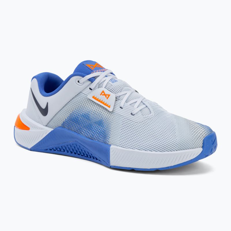 Încălțăminte de antrenament pentru bărbați Nike Metcon 10 football grey/blue crystal/midnight navy