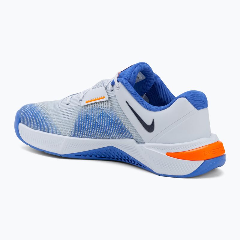 Încălțăminte de antrenament pentru bărbați Nike Metcon 10 football grey/blue crystal/midnight navy 3
