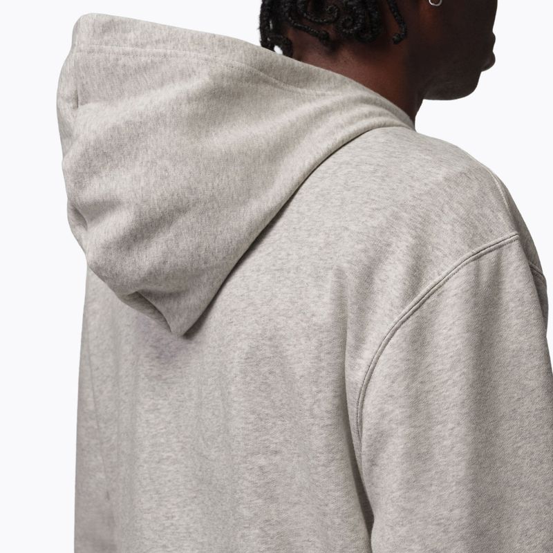 Bluză pentru bărbați Jordan Pullover Hoodie grey heather/black 5