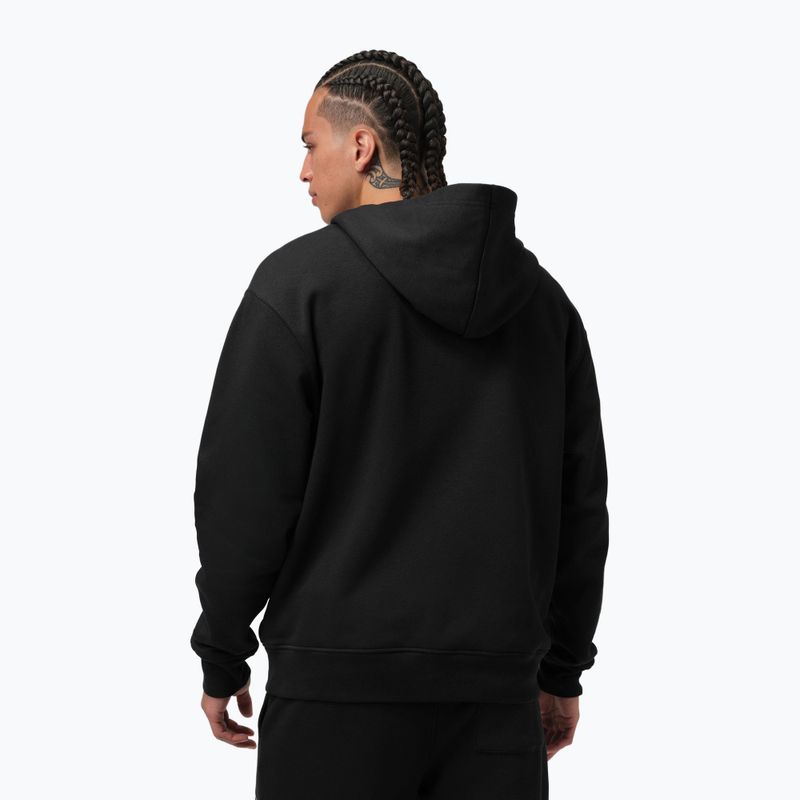 Bluza męska Nike Jordan Pullover Hoodie black/gym red 3
