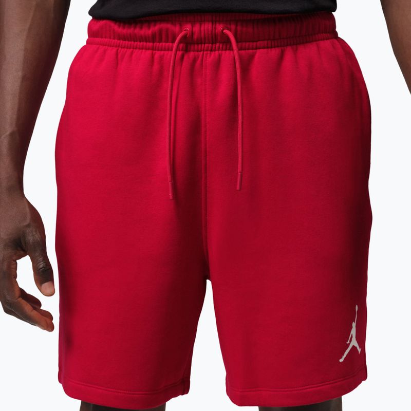 Pantaloni scurți pentru bărbați Nike Jordan Fleece gym red/white 3