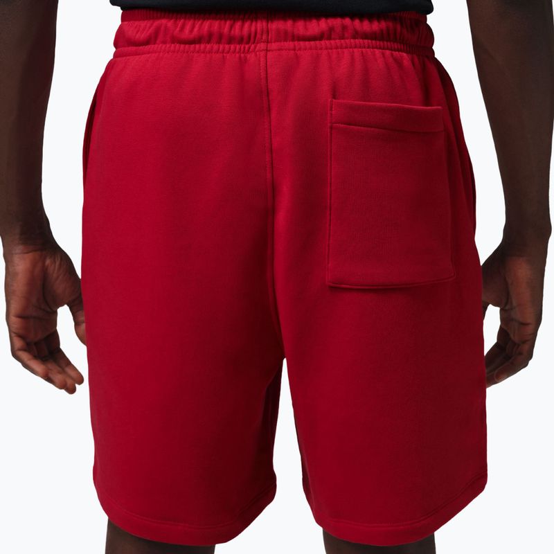 Pantaloni scurți pentru bărbați Jordan Fleece gym red/white 4