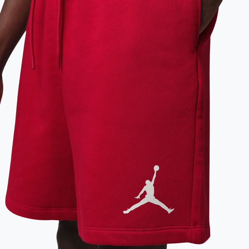 Pantaloni scurți pentru bărbați Jordan Fleece gym red/white 5