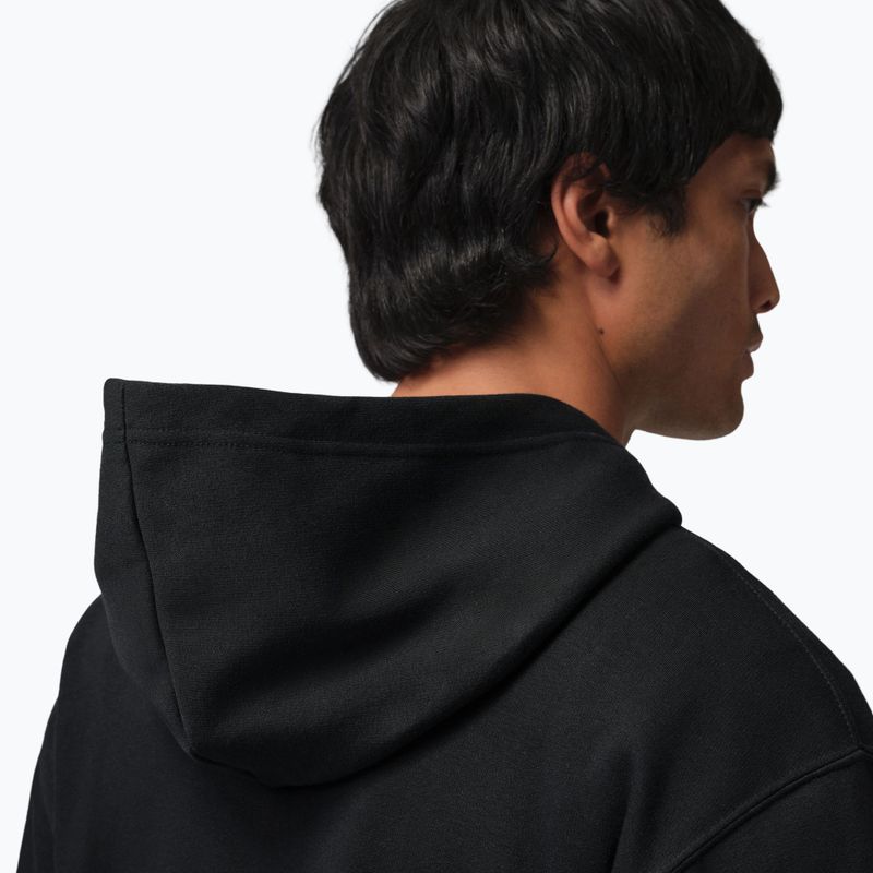 Bluză pentru bărbați Nike Jordan Pullover Hoodie black/gym red 5