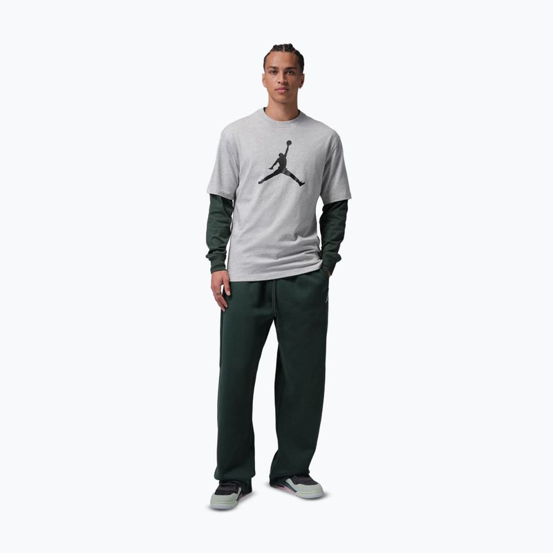 Tricou pentru bărbați Jordan grey heather/black 2