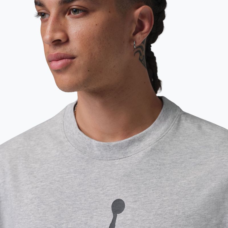 Tricou pentru bărbați Nike Jordan grey heather/black 4