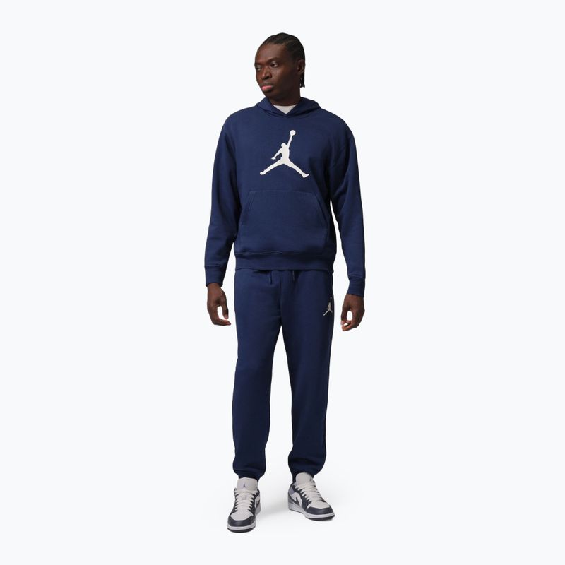Pantaloni pentru bărbați Nike Jordan midnight navy/white 2
