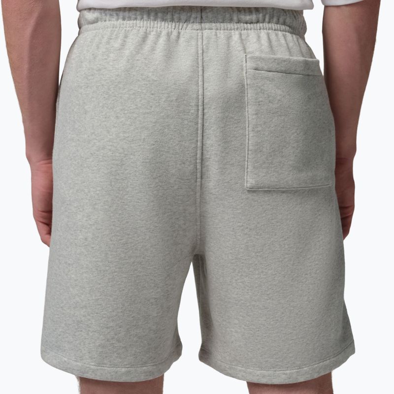 Pantaloni scurți pentru bărbați Jordan Fleece grey heather/black 4