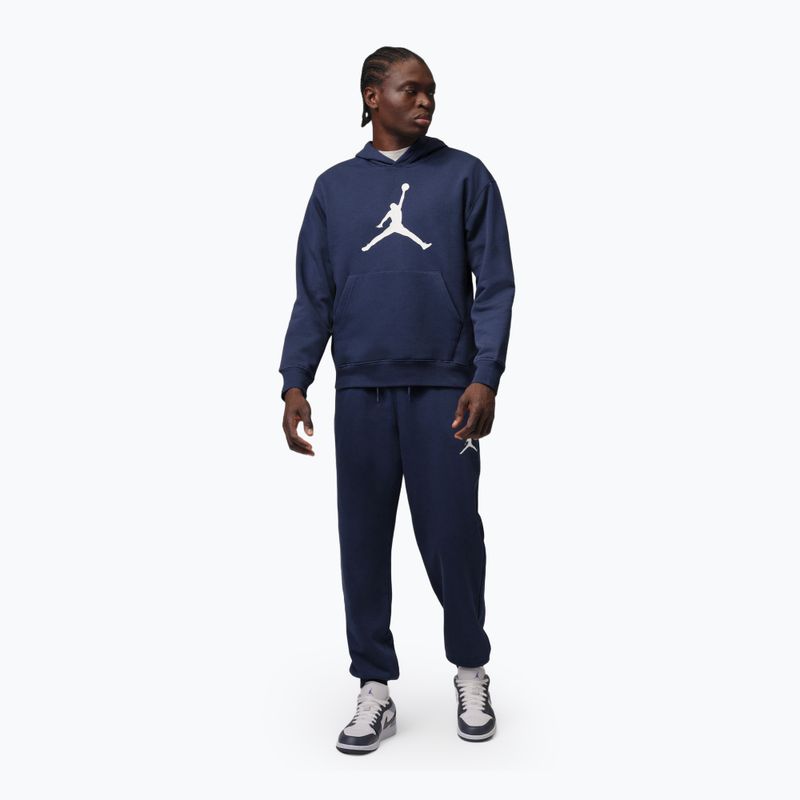 Bluză pentru bărbați Jordan Pullover Hoodie midnight navy/white 2