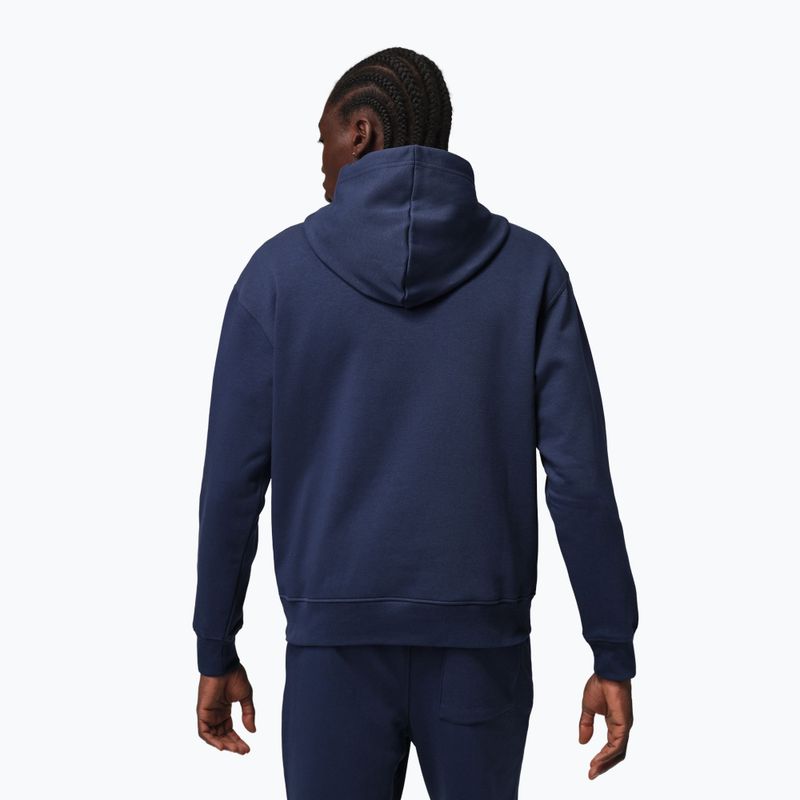 Bluză pentru bărbați Nike Jordan Pullover Hoodie midnight navy/white 3