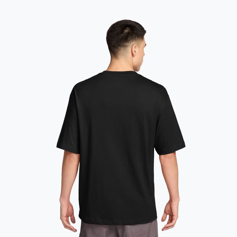 Tricou pentru bărbați Nike Jordan black/gym red 2