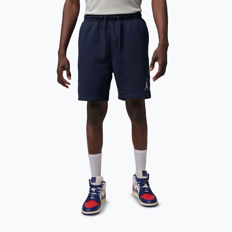 Pantaloni scurți pentru bărbați Jordan Fleece midnight navy/white
