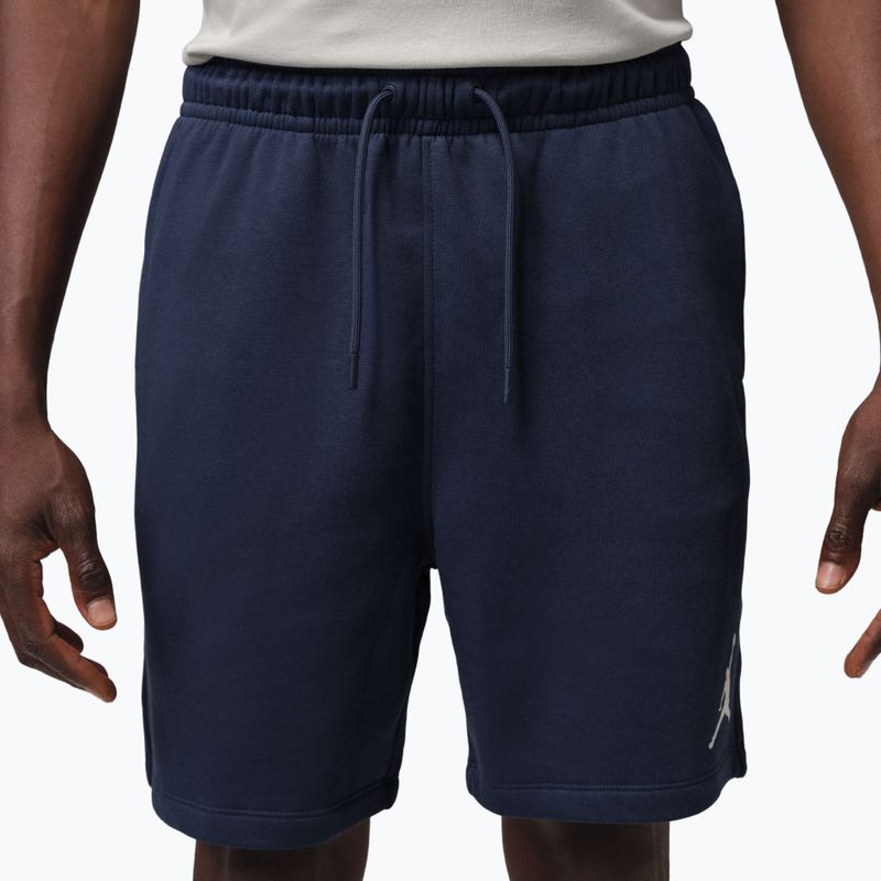 Pantaloni scurți pentru bărbați Nike Jordan Fleece midnight navy/white 3