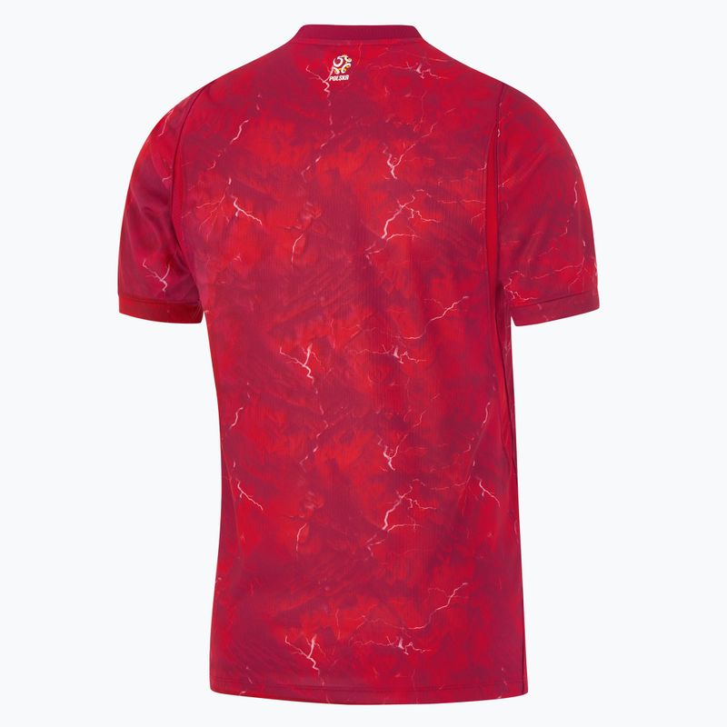 Tricou de fotbal pentru bărbați Nike Dri-Fit Poland Stadium Away 2026 noble red/sport red 2