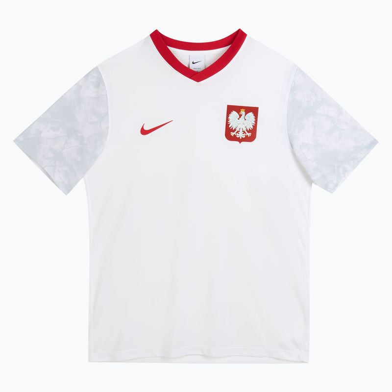 Tricou de fotbal pentru bărbați Nike Dri-Fit Poland Home 2026 white/field silver 3