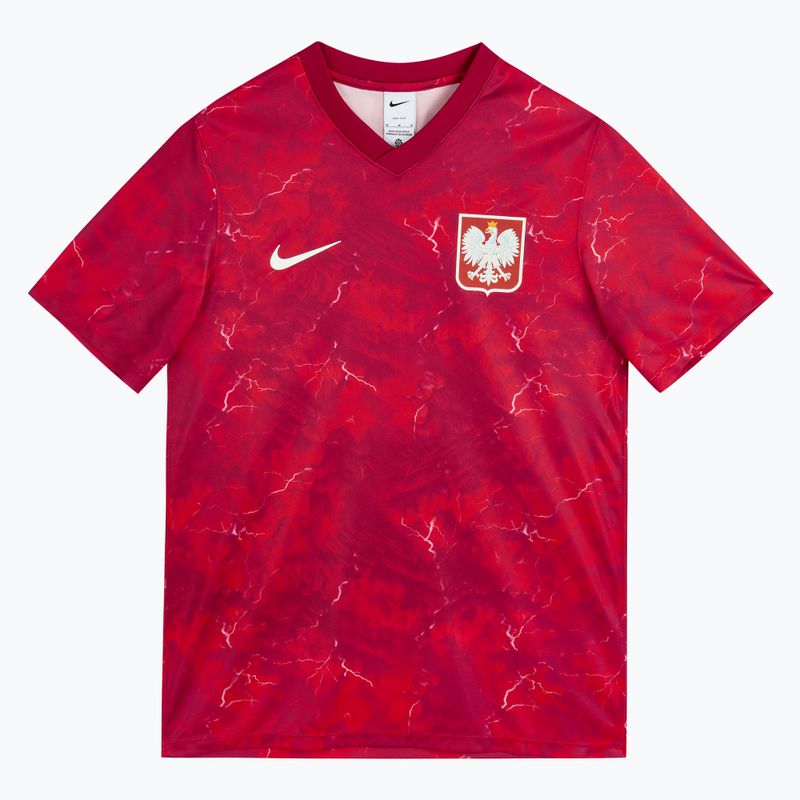Tricou de fotbal pentru bărbați Nike Dri-Fit Poland Away 2026 noble red/sport red 3