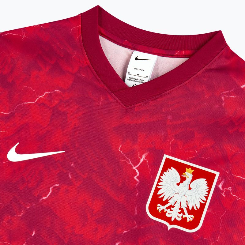 Tricou de fotbal pentru bărbați Nike Dri-Fit Poland Away 2026 noble red/sport red 4
