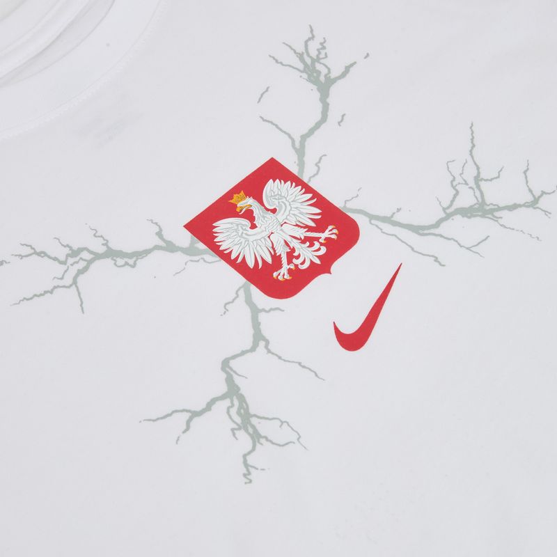 Tricou de fotbal pentru bărbați Nike Graphic Poland white 3