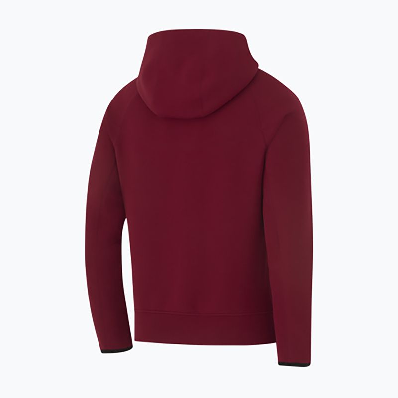 Bluză de fotbal pentru bărbați Nike Tech Fleece Poland Full Zip Hoodie team red 2