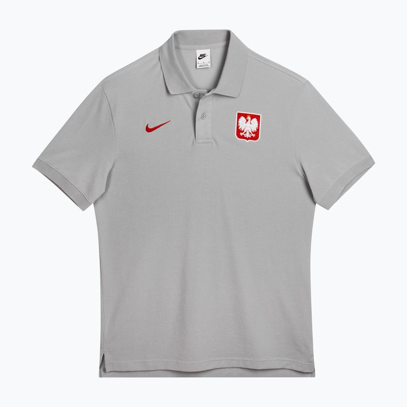 Tricou de fotbal pentru bărbați Nike Sportswear Poland Polo Matchup PQ wolf grey 3