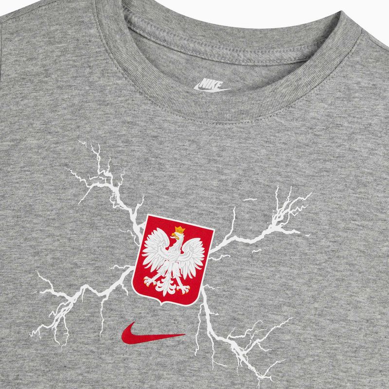 Tricou de fotbal Nike Graphic Poland dark grey heather 4